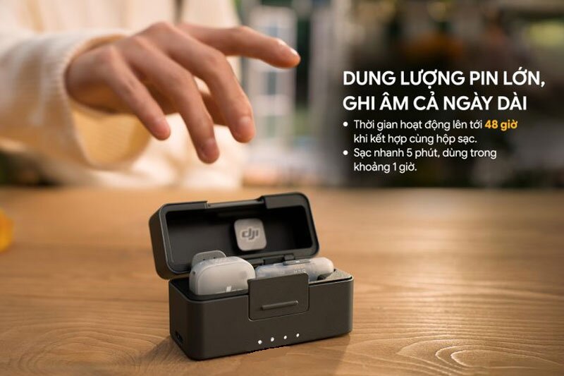 Microphone DJI Mini 2 có thể đáp ứng khá thoải mái nếu người dùng quản lý sạc hợp lý.